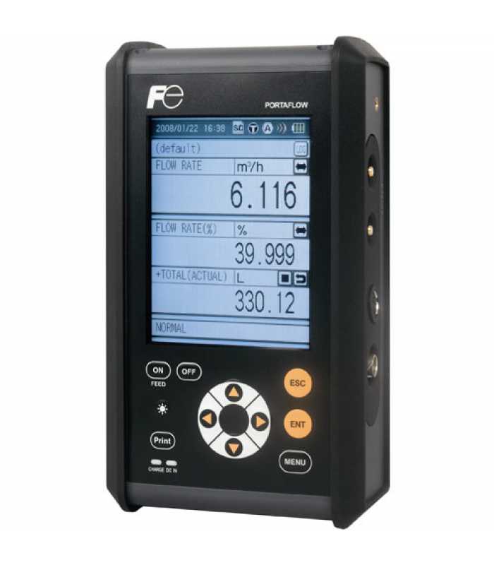 Fuji Electric Portaflow-C [FSCS10A2-00Y] Transit Time Flowmeter Converter, 100-240 VAC 50/60 Hz