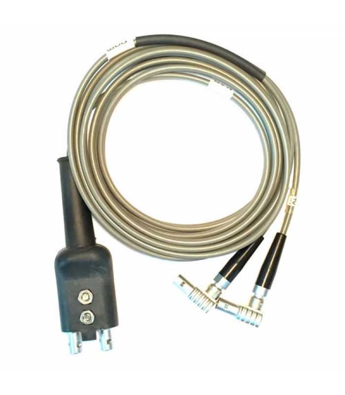 GE Inspection Technologies 022-509-821 Right Angle Lemo #00 to Dual Lemo #00 Transducer Cable
