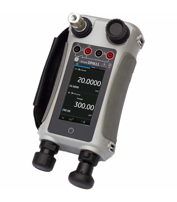 Druck DPI 611 [DPI611-10G] Hand-held Pressure Calibrator, -1 to 7 BAR / -14.5 to 100 PSI Gauge Range