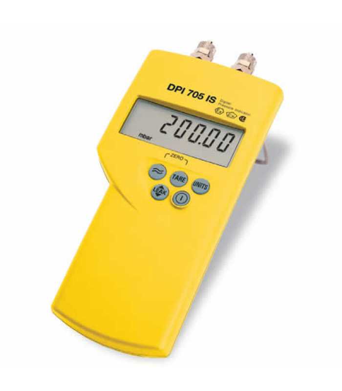 [DPI705R-IS] Basic Instrument with Remote Pressure Sensor and Cable , Intrinsically Safe