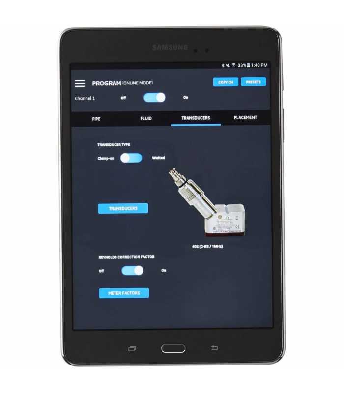 GE Panametrics PT900 [PT9-TABLET-01] Andriod Based Touch Screen Tablet