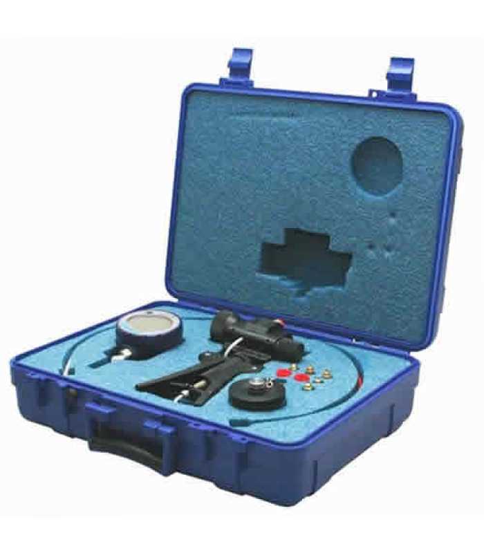 Druck PV411A [PV411A-104-HP-2-10-A] Pneumatic & Hydraulic Test Kit with PV411A Hand Pump, DPI 104 Digital Gauge 100 psi (7 bar) Absolute, Hydraulic Reservoir, NPT Adaptors