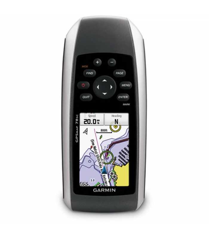 Garmin GPSMAP 78sc [010-00864-02] Handheld GPS Navigator w/ High-Speed USB, Compass with Barometric Altimeter and Preloaded Maps