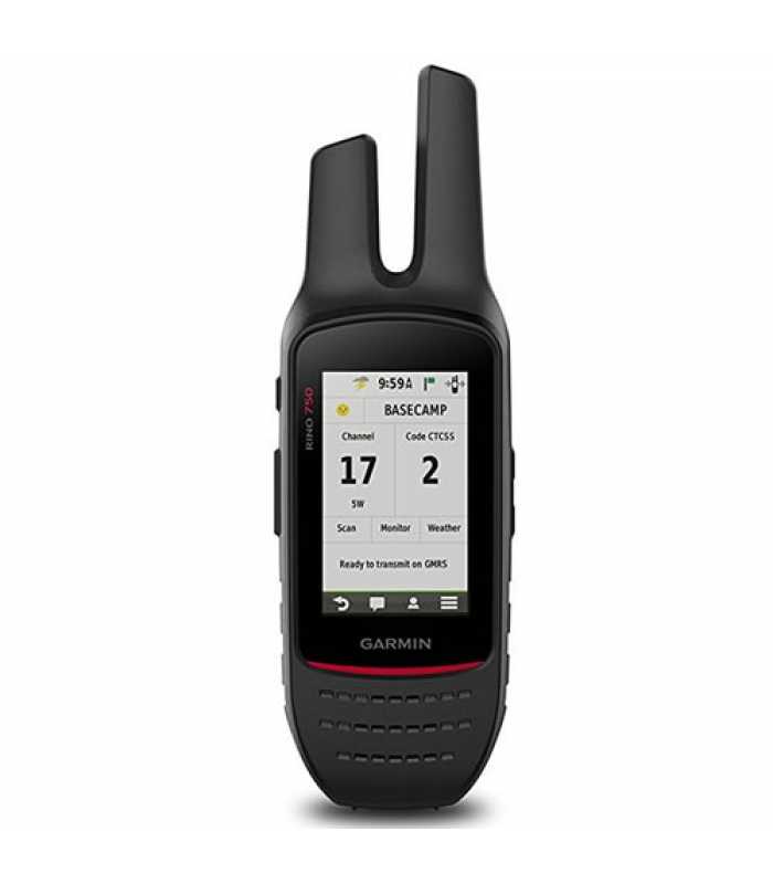 Garmin Rino 750 [010-01958-00] Two Way Radio/GPS Navigator with Sensors