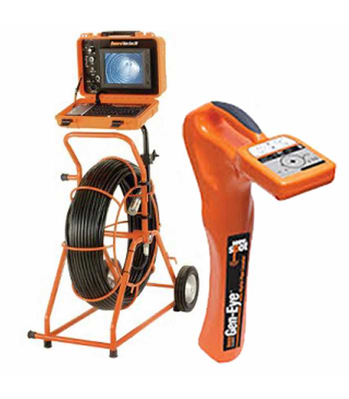 General Pipe Cleaners Gen-Eye SDW [SL-SDW-B] Sewer Inspection Camera w/ Pipe Locator for 3 to 10 Inch Lines