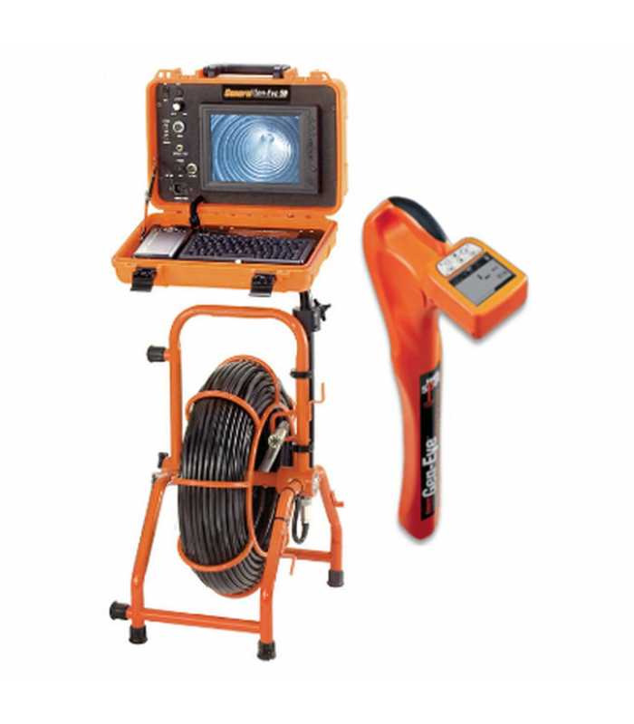 General Pipe Cleaners Gen-Eye SD [SL-SDN-D] Pipe and Sewer Inspection Camera and Locator Set for 3” to 10” Lines