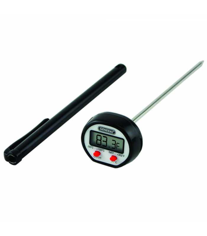 General Tools DPT301FC Digital Stem Thermometer -40° to 302°F (-40° to 150°C)