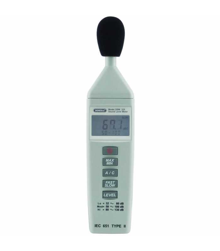 General Tools DSM325 [DSM325] Mini Class 2 Sound Level Meter