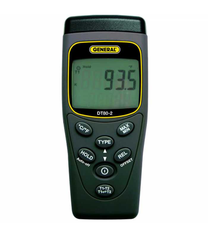 General Tools DT802 Economical Type K/J Thermocouple Thermometer