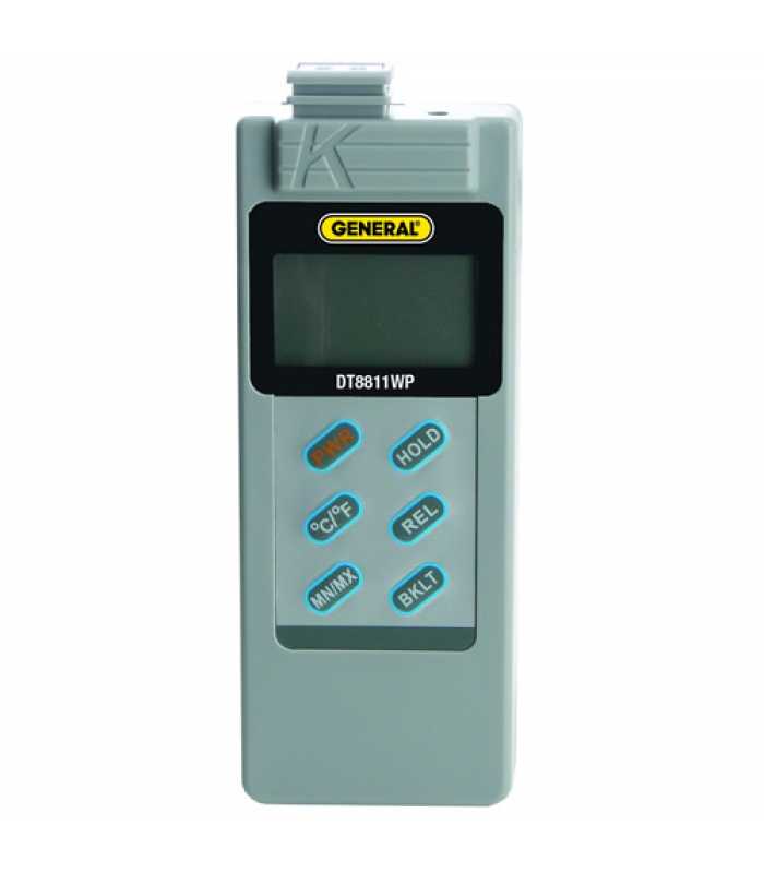 General Tools DT8811WP [DT8811WP] Waterproof Digital Thermometer -328 to 2372°F (-200 to 300°C)