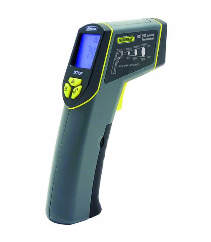 General Tools IRT657 [IRT657] Wide Range Infrared Thermometer -40° to 1076°F (-40° to 580°C)