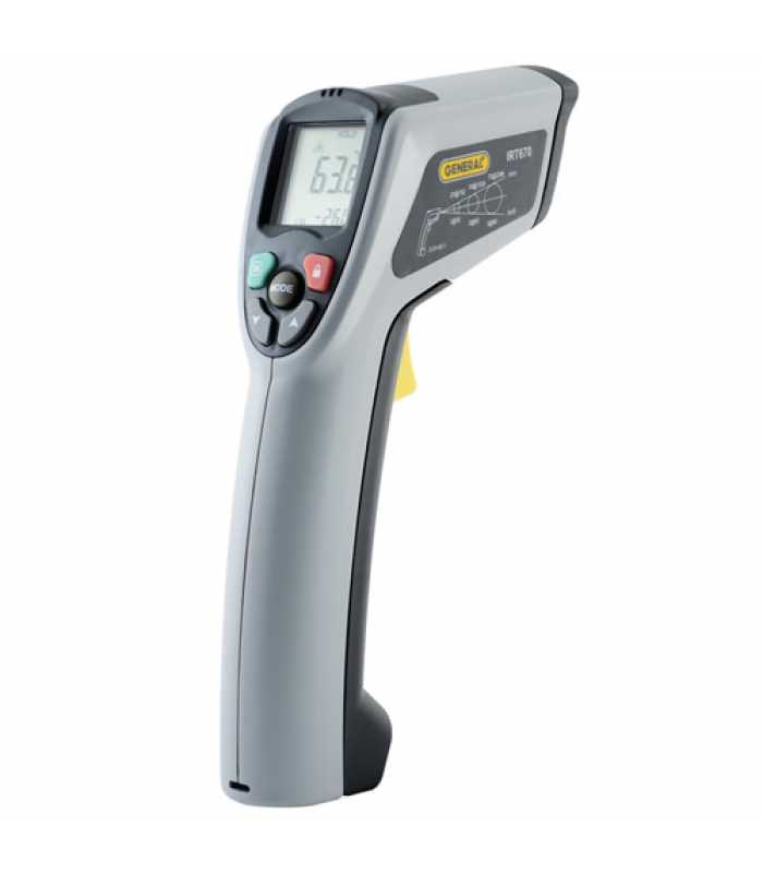 General Tools IRT670 [IRT670] High-Performance Ultra Wide-Range Infrared Thermometer -25° to 1400°F (-32° to 760°C)