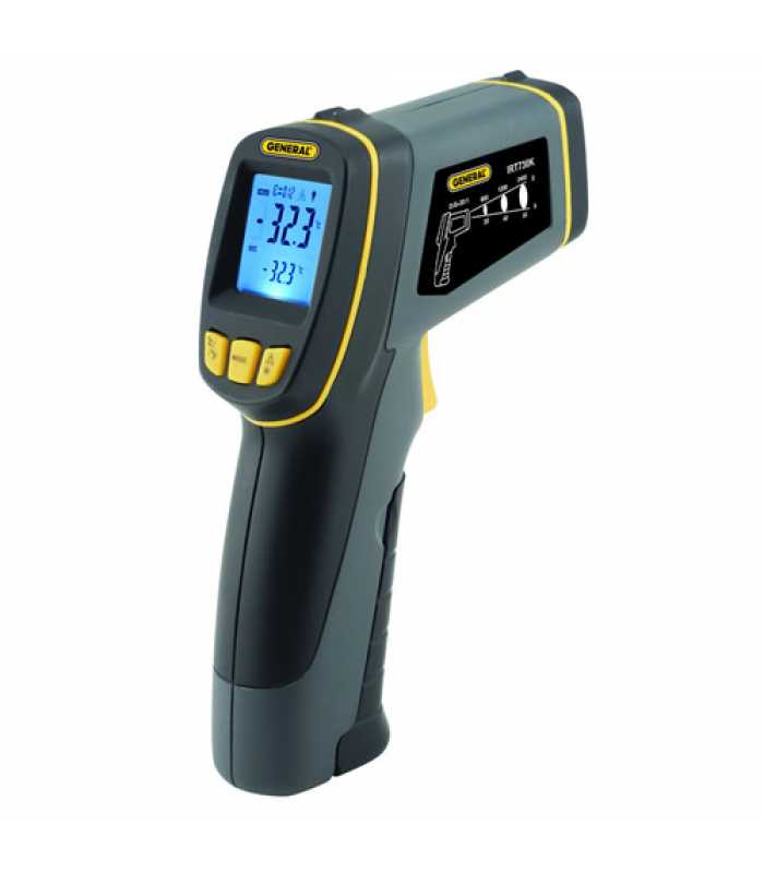 General Tools IRT730K Ultra Wide Range IR Thermometer -58° to 1472°F (-50° to 800°C)