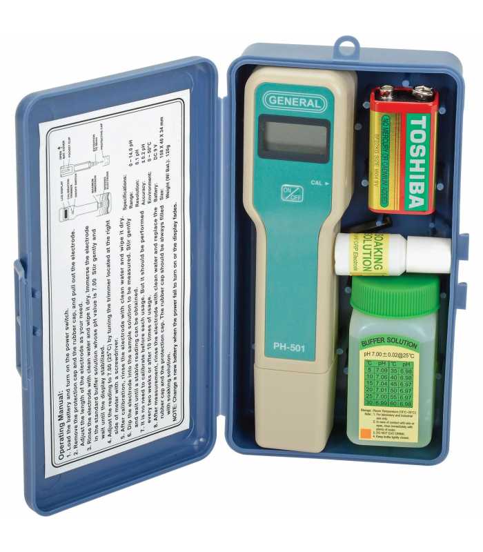 General Tools PH501 [PH501] Pocket pH Meter