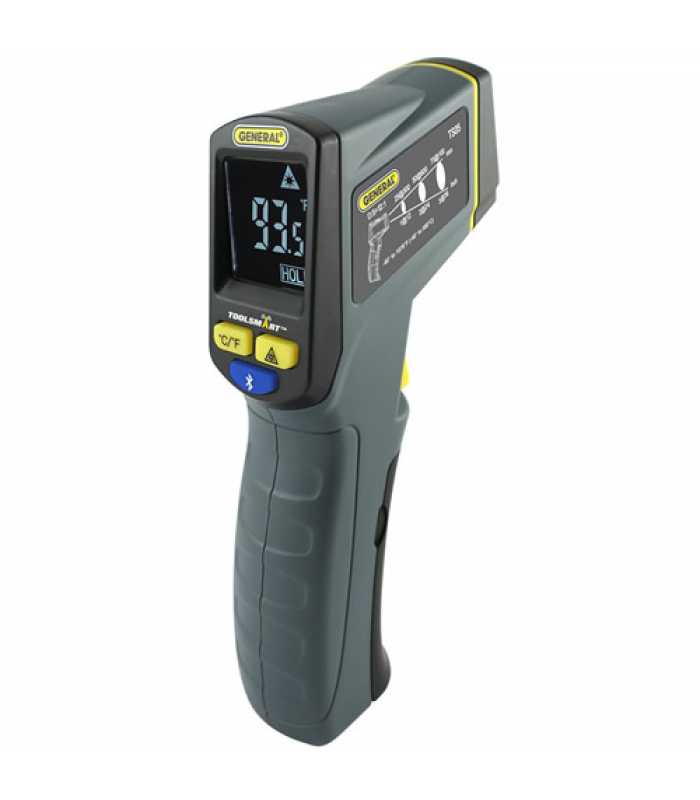 General Tools TS05 [TS05] ToolSmart BlueTooth Connected Infrared Thermometer -40° to 1076°F (-40° to 580°C)
