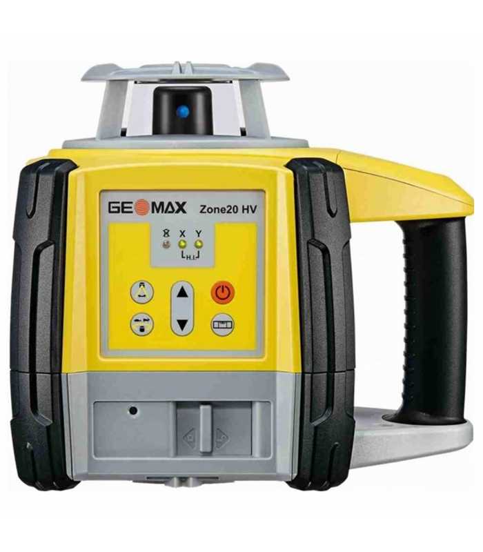 Geomax Zone20HV [6010643] Self-Leveling Horizontal/Vertical Rotary Laser with ZRD105 Digital Receiver and ZRC20 Remote Control