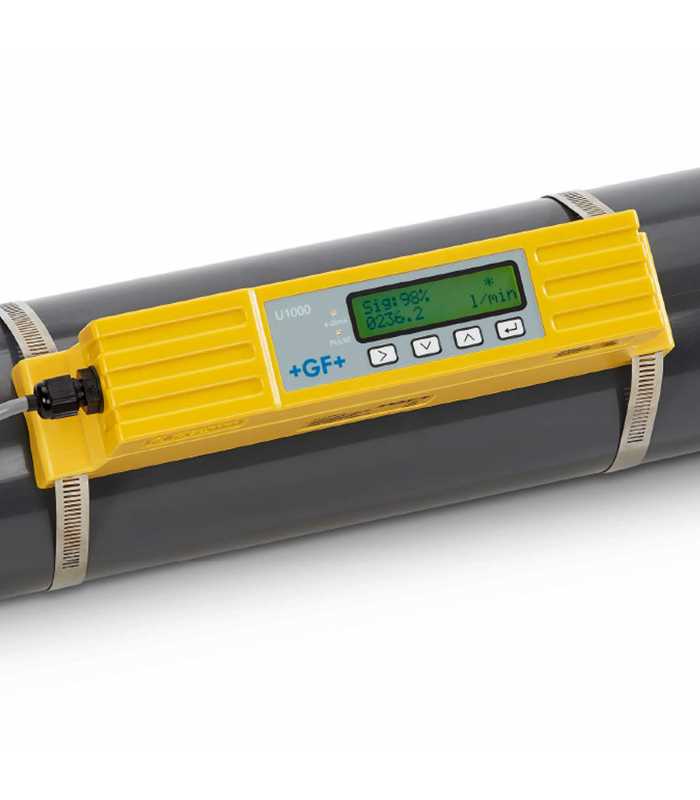 GF Signet U1000 [U1000] UltraFlow Ultrasonic Clamp-On Flow Sensor, 25 - 115 mm Dia. Pipe