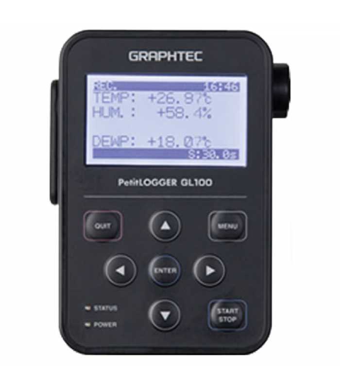 Graphtec GL100 [GL100-N] Compact Data Logger Without WLAN