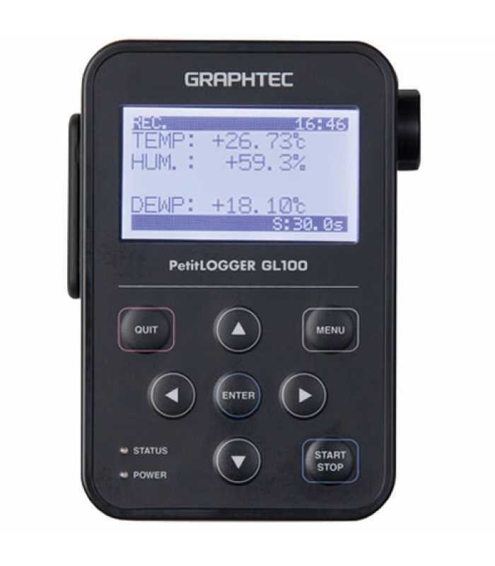 Graphtec GL100 [GL100-WL] Compact Data Logger, with Wireless LAN, Exchangable Input Modules/Sensors