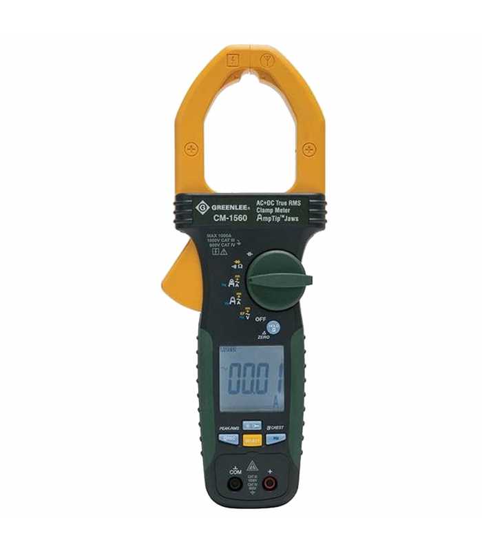 Greenlee CM-1560 [52066372] 1000A AC/DC True-RMS Clamp Meter
