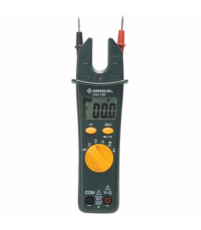 Greenlee CSJ-100 [52020887] 200A AC, 1000V AC/DC Open Jaw AC Clamp Meter
