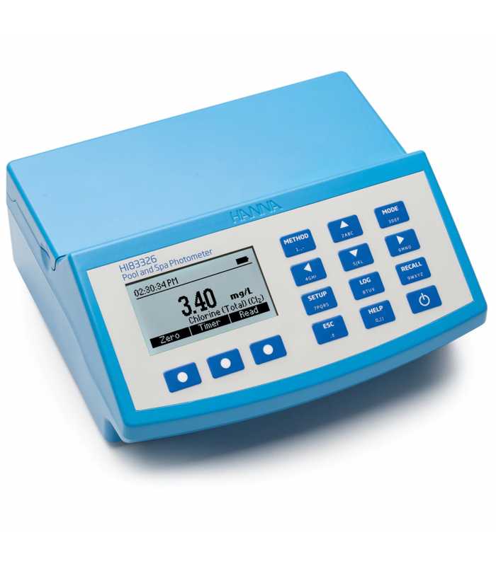 HANNA Instruments HI-83326 [HI83326-02] Pool and Spa Photometer and pH Meter