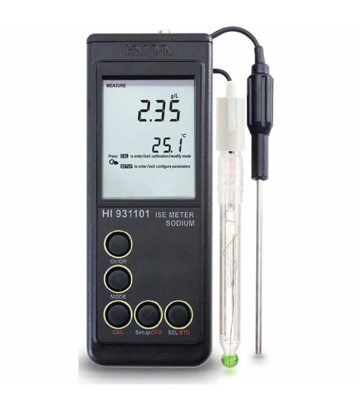 HANNA Instruments HI-931100 [HI931100] Salinity and Sodium Content Portable Meter