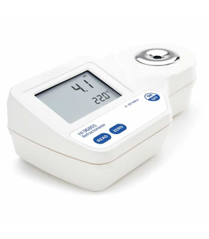HANNA HI96801 [HI96801] Digital Refractometer for Brix Measurement in Food