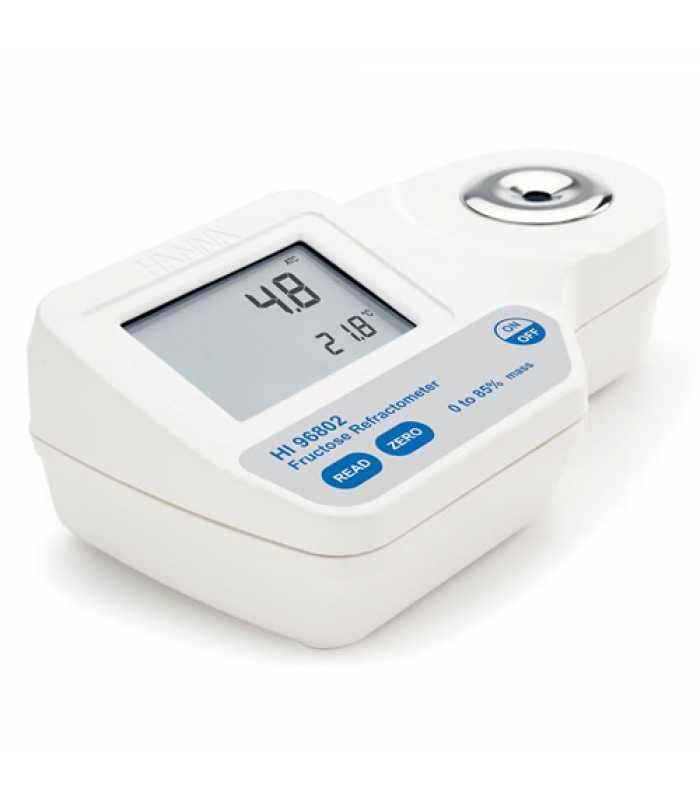 HANNA HI96802 [HI96802] Digital Refractometer for % Fructose by Weight Analysis