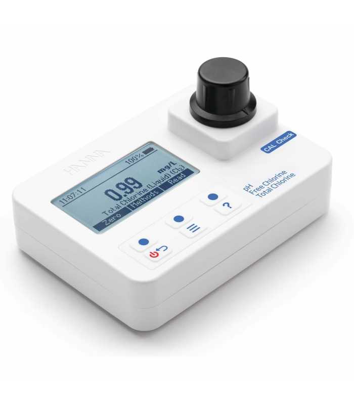 HANNA Instruments HI-97710 [HI97710] pH, Free and Total Chlorine Photometer