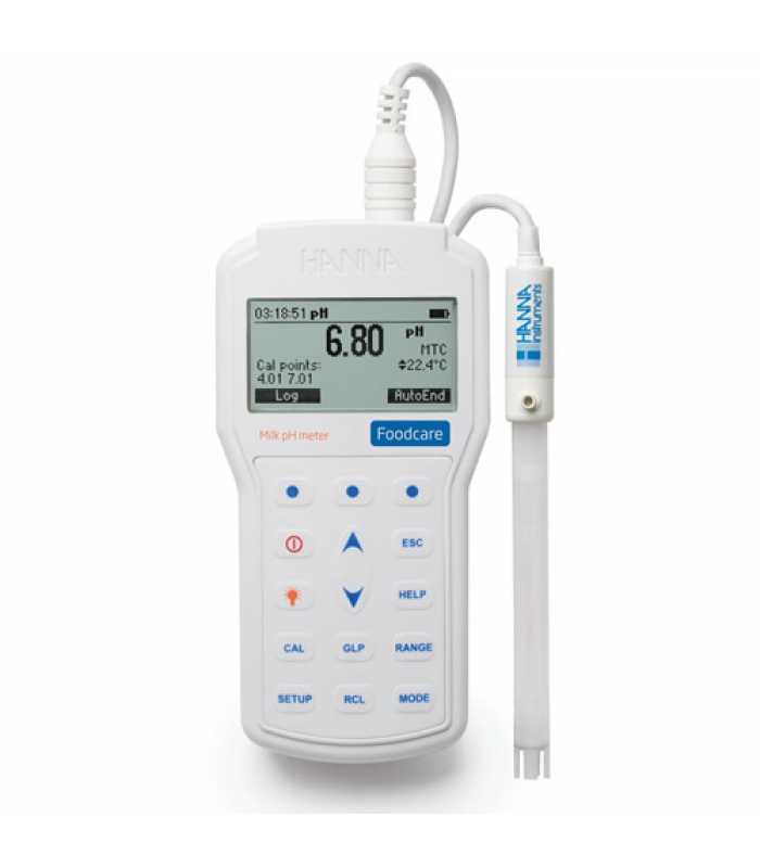 HANNA Instruments HI-98162 [HI98162] Professional Portable Milk pH Meter
