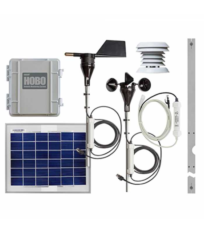 Onset HOBO RX3004 [RX3004-SYS-KIT-813] Remote Weather Station Starter Kit w/ Std Global Plan