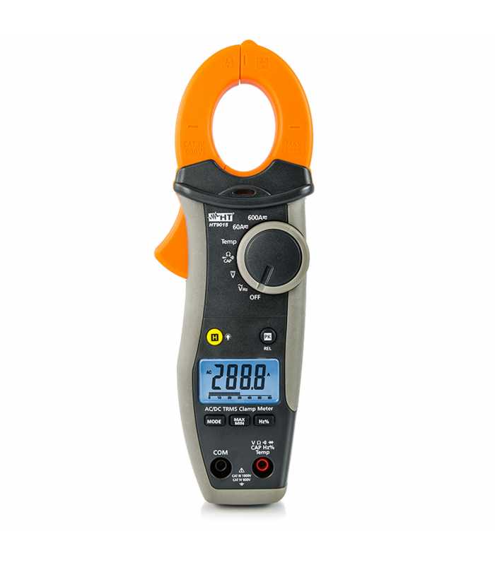 HT Instruments HT9015 [HP009015] 600A AC/DC TRMS Digital Clamp Meter
