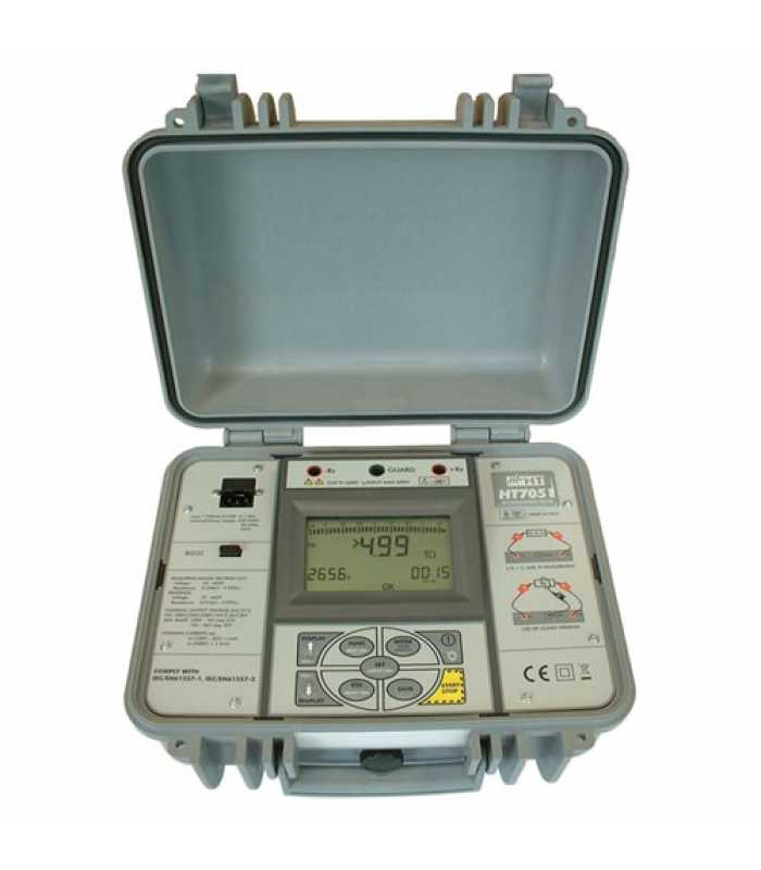 HT Instruments HT7051 [HV007051] 5KV DC Programmable Insulation Meter