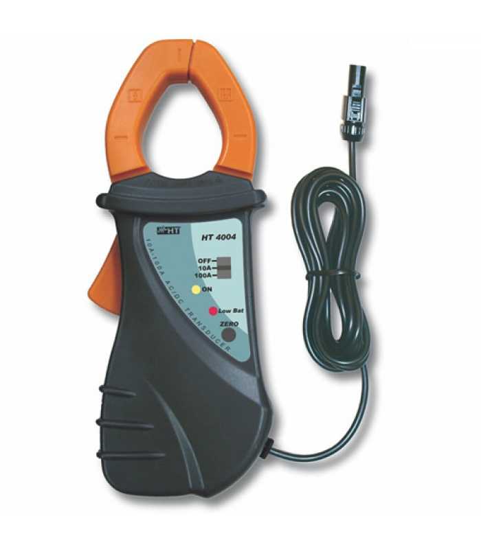HT Instruments HT4004 [HP04004N] AC/DC Transducer Rigid Clamp Meter up to 100A