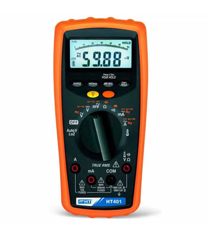 HT Instruments HT401 [HR000401] Professional AC+DC TRMS Multimeter