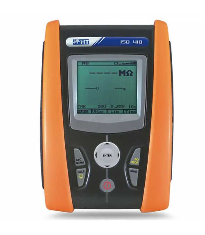 HT Instruments ISO 410 [HV000410] Digital Insulation and Continuity Meter