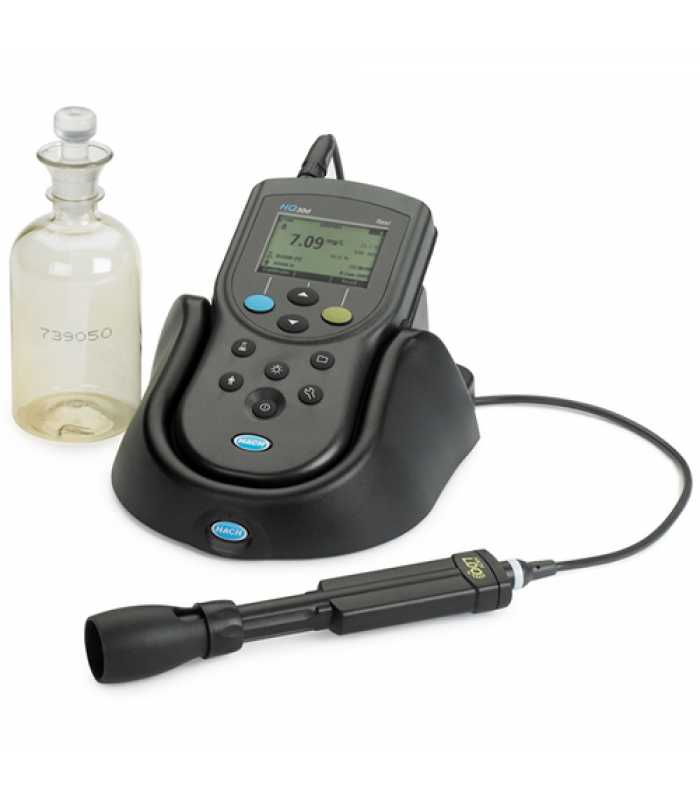 Hach HQ30D [8506300] Portable Luminescent Dissolved Oxygen Meter, Laboratory Kit, 1m Cable