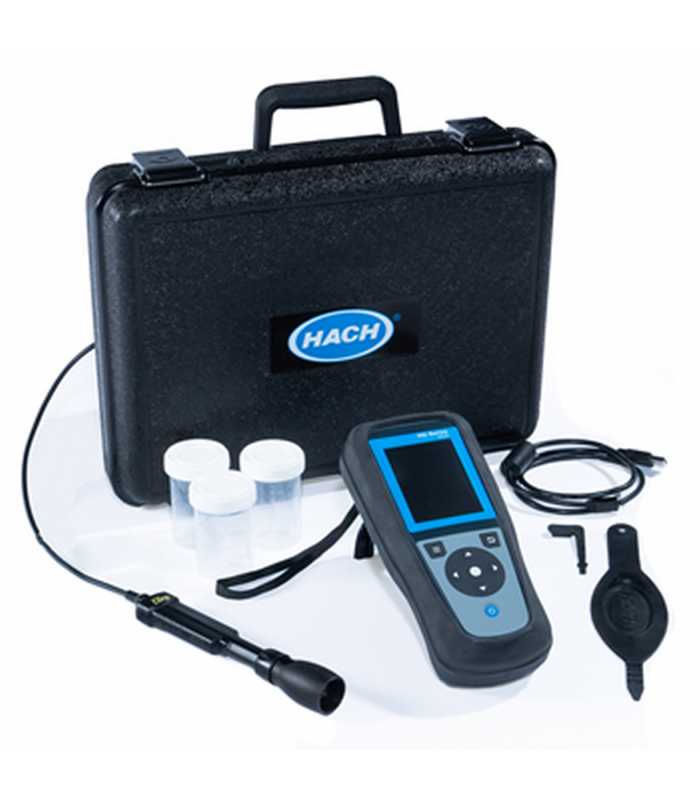 Hach HQ1140 [LEV015.53.11401] Portable Dedicated Conductivity/TDS Meter with Conductivity Electrode, 1 m Cable