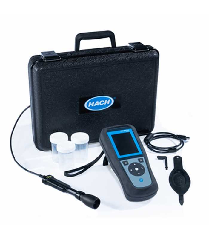 Hach HQ2100 [LEV015.53.21004] Portable Multi-Meter with Dissolved Oxygen Electrode, 1 m Cable