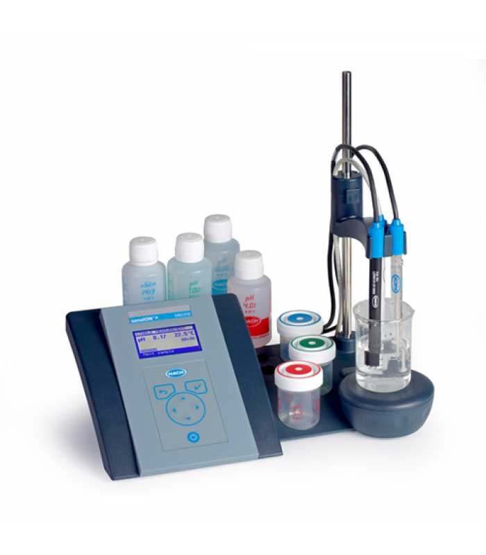 Hach sensION+ MM 378 [LPV4160.97.0002] GLP 2 Channel Laboratory Kit for pH, Conductivity and Dissolved Oxygen