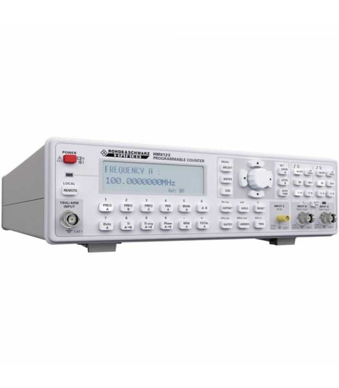 HAMEG HM8123-X 3 GHz Universal Frequency Counter
