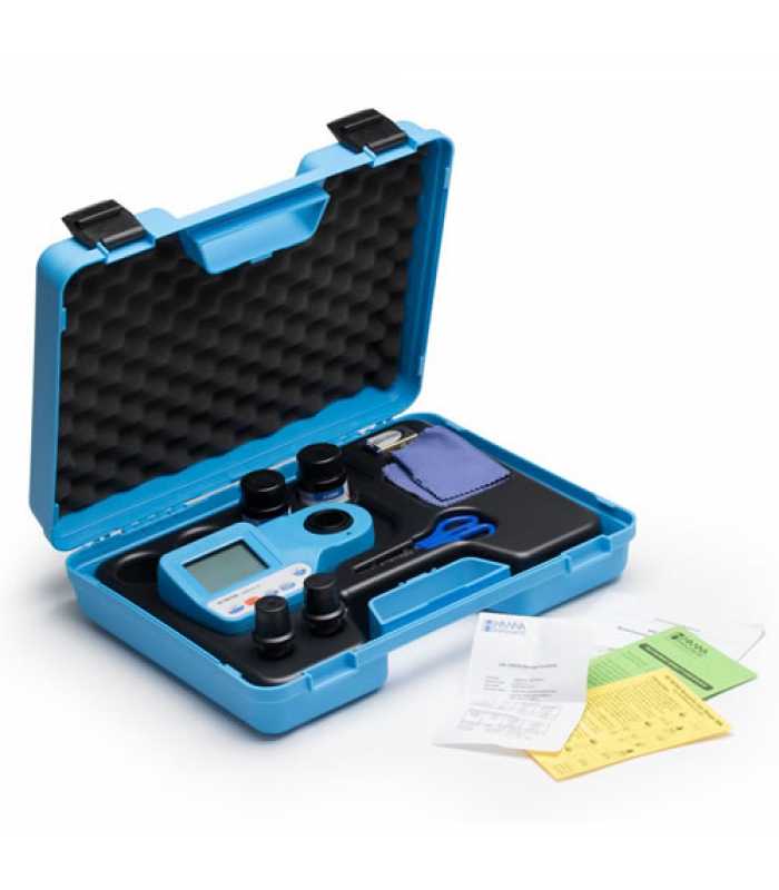 HANNA Instruments HI96700C Ammonia Low Range Portable Photometer Kit