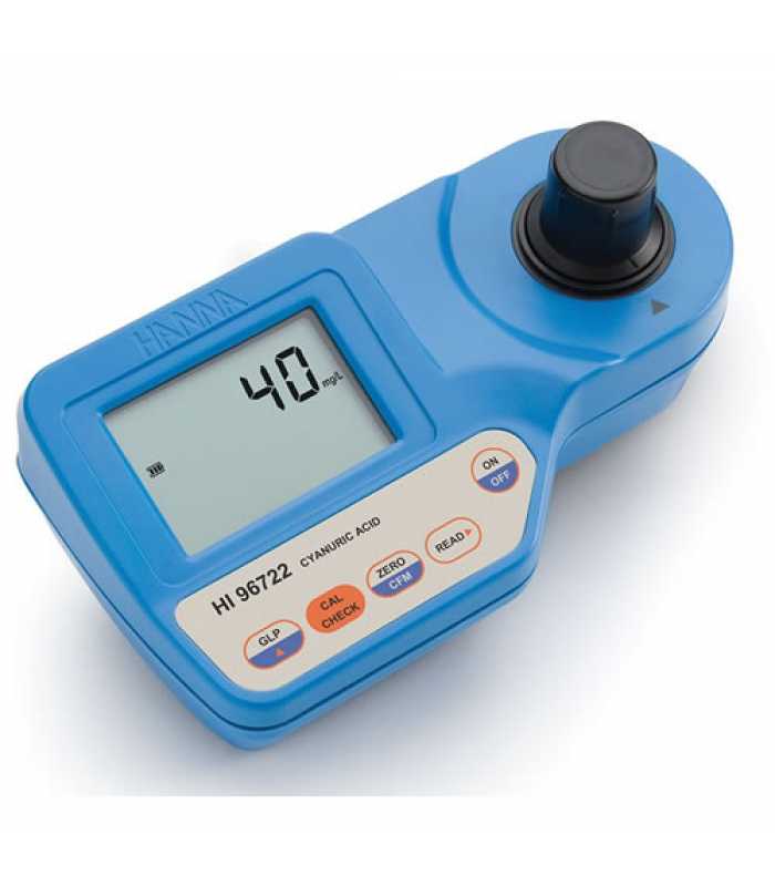 HANNA Instruments HI96722 Cyanuric Acid Portable Photometer