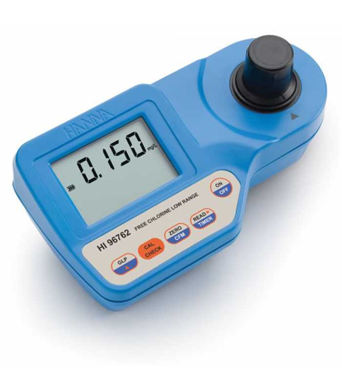 HANNA Instruments HI96762 Free Chlorine Ultra Low Range Portable Photometer