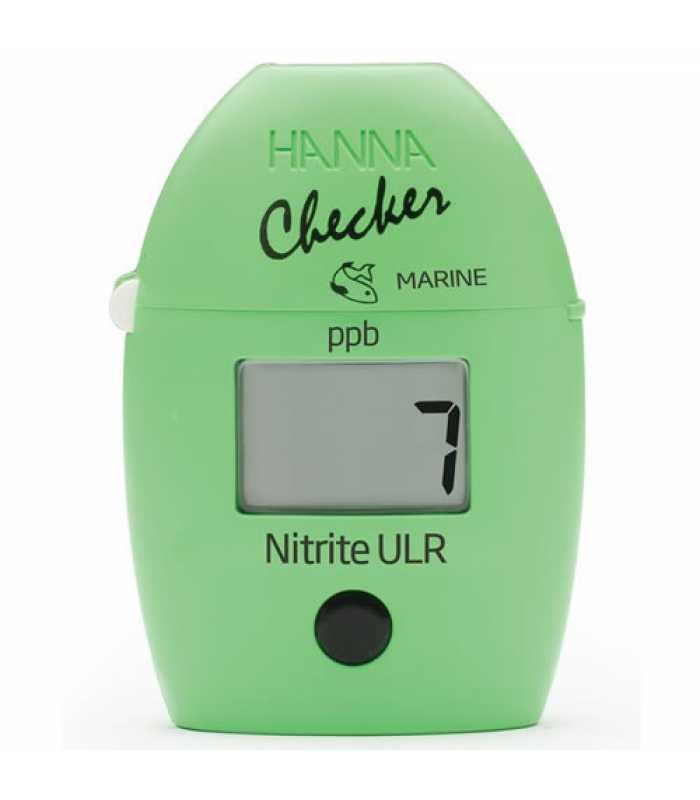 HANNA Instruments Checker HC [HI764] Saltwater Aquarium Ultra Low Range Nitrite Colorimeter