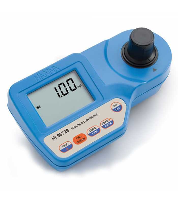 HANNA Instruments HI96729 Fluoride Low Range Portable Photometer