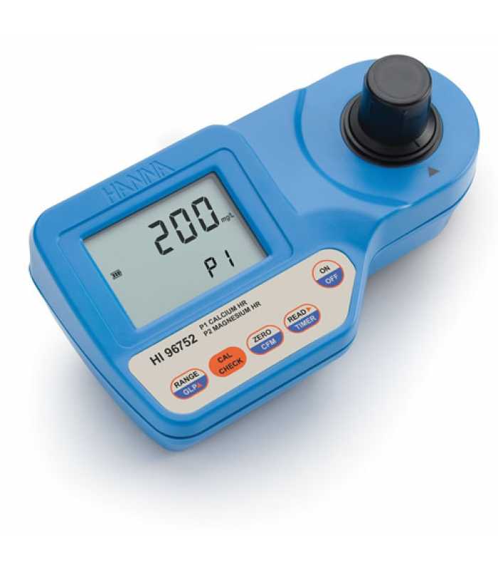 HANNA Instruments HI96752 Calcium and Magnesium Portable Photometer