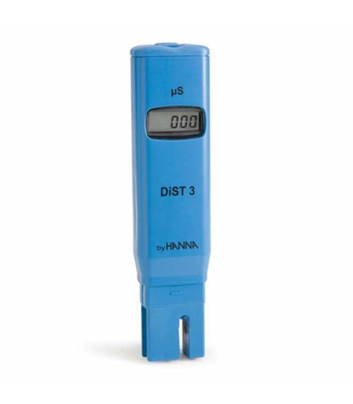 HANNA Instruments DiST 3 HI-98303 [HI98303] Waterproof EC Tester (0-2000 µS/cm)