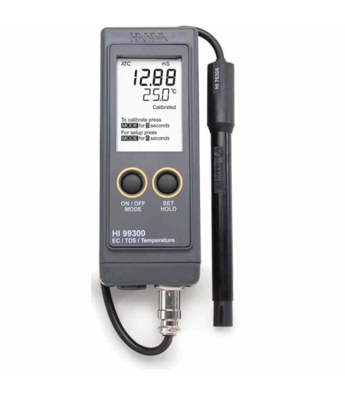 Hanna Instruments HI99300 EC / TDS / Temperature Meter